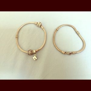 Two Pandora bracelets